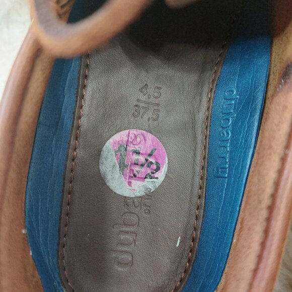 Duberry Boy's Admirals Brown Leather Deck Shoes US 4.5/EU 37.5 - Picture 8 of 8